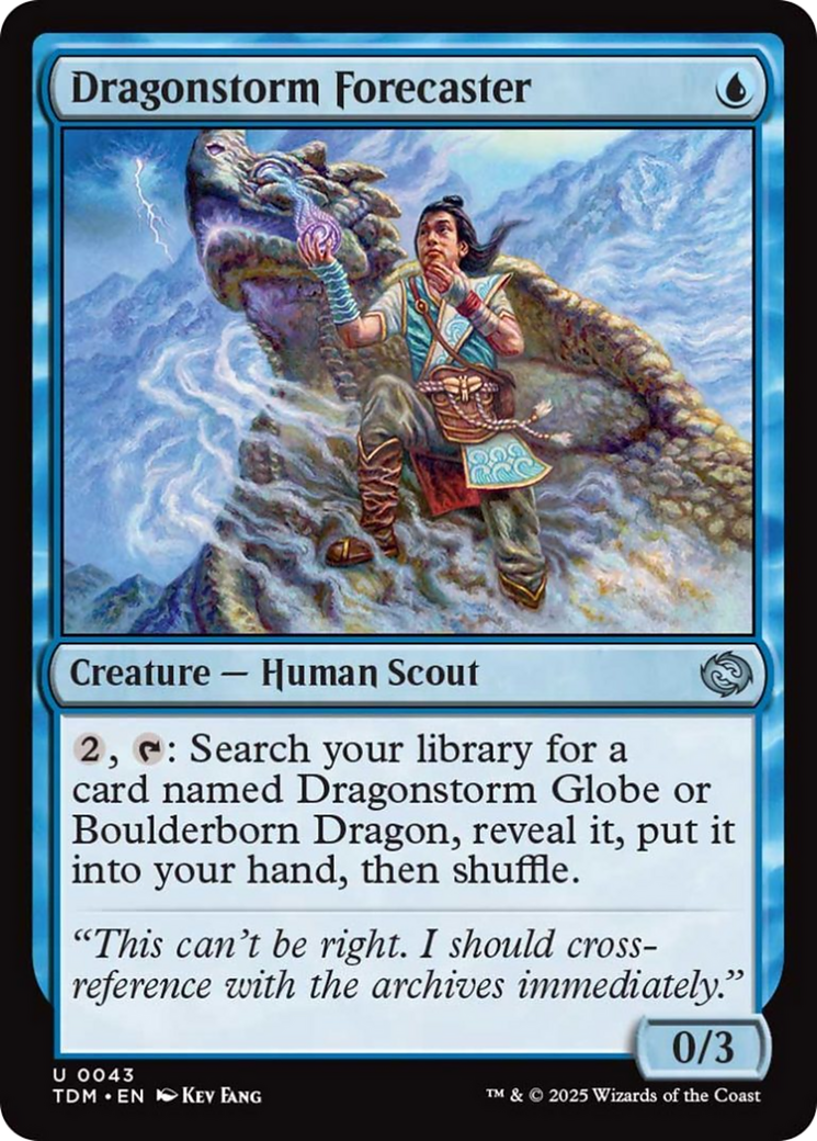Dragonstorm Forecaster [Tarkir: Dragonstorm] | RetroPlay Games