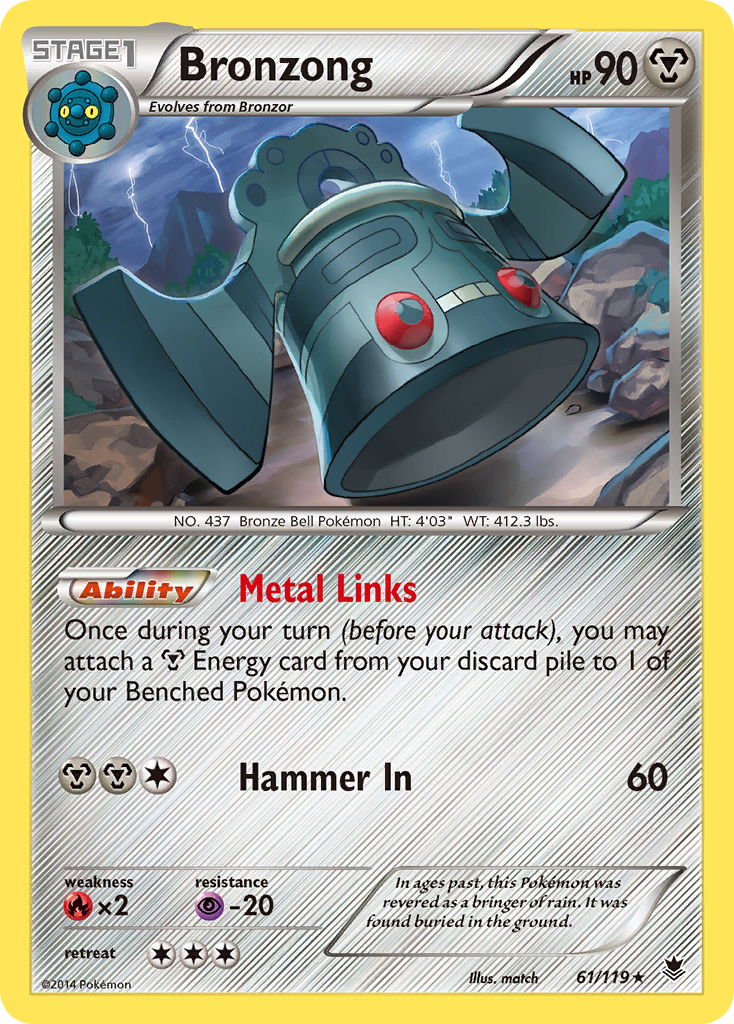 Bronzong (61/119) [XY: Phantom Forces] | RetroPlay Games