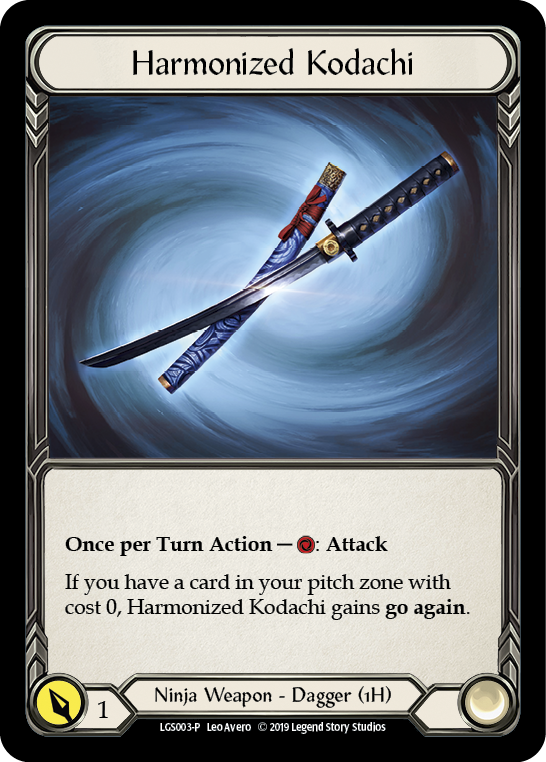 Harmonized Kodachi [LGS003-P] (Promo)  1st Edition Cold Foil | RetroPlay Games