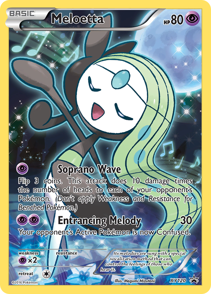 Meloetta (XY120) [XY: Black Star Promos] | RetroPlay Games