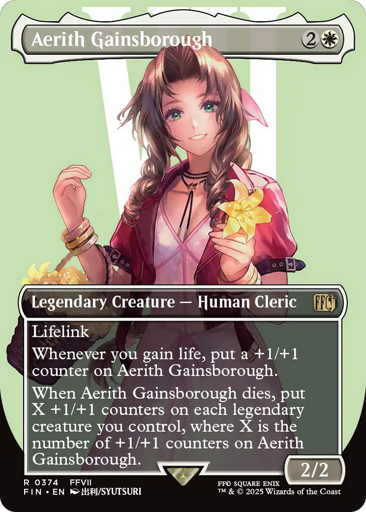 Aerith Gainsborough (Borderless) [FINAL FANTASY] | RetroPlay Games