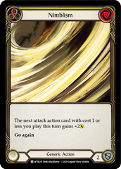 Nimblism (Yellow) [U-WTR219] (Welcome to Rathe Unlimited)  Unlimited Rainbow Foil | RetroPlay Games