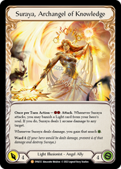 Invoke Suraya // Suraya, Archangel of Knowledge [DYN212] (Dynasty)  Rainbow Foil | RetroPlay Games