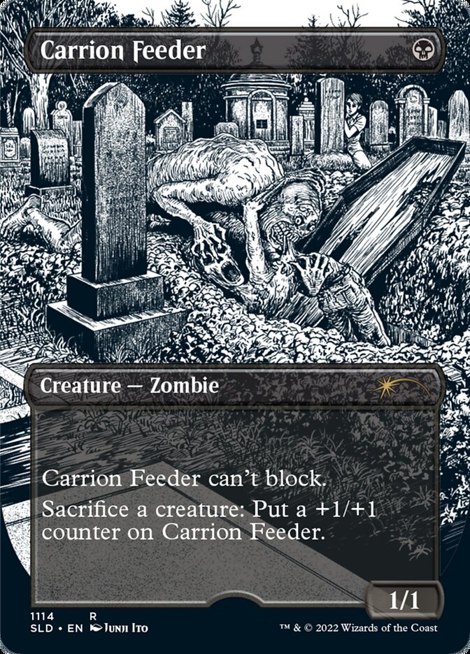 Carrion Feeder (Borderless Etched Foil) [Secret Lair Drop Series] | RetroPlay Games