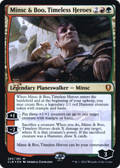 Minsc & Boo, Timeless Heroes (Promo Pack) [The Lost Caverns of Ixalan Promos] | RetroPlay Games