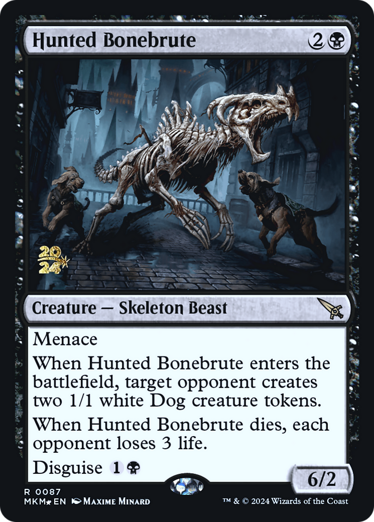 Hunted Bonebrute [Murders at Karlov Manor Prerelease Promos] | RetroPlay Games