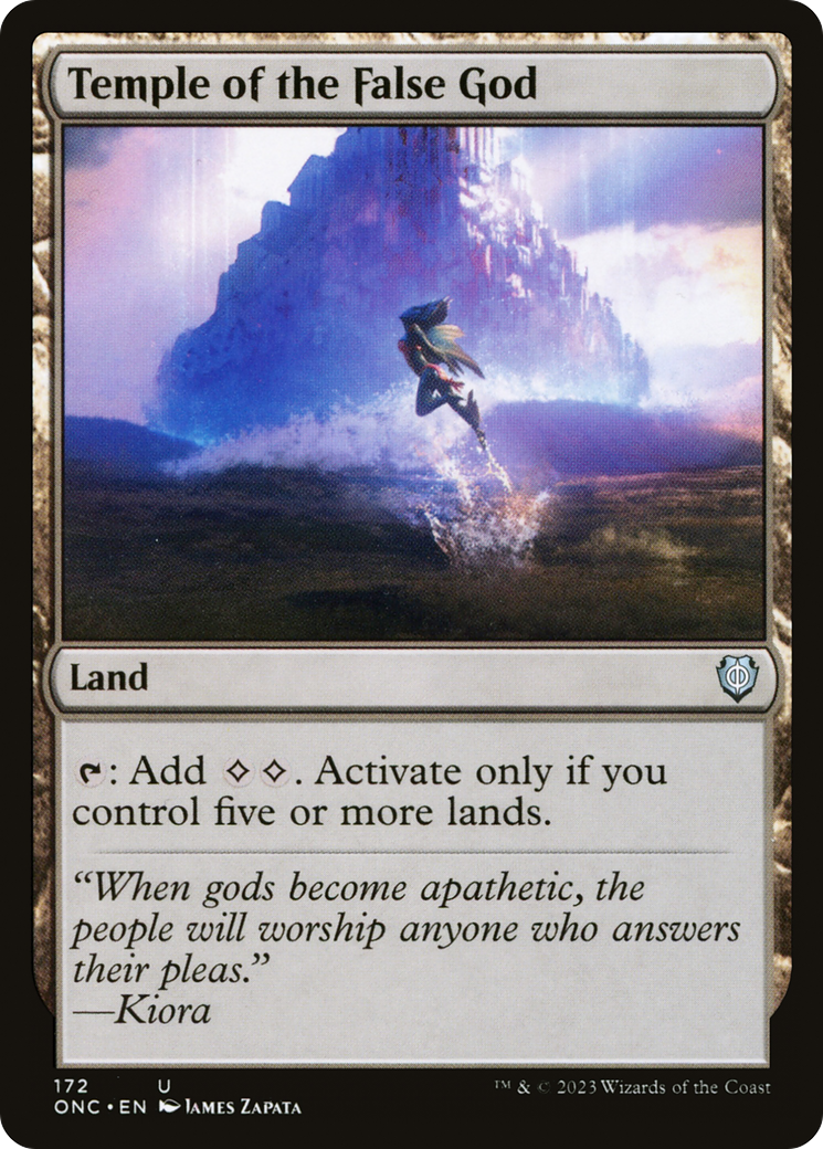 Temple of the False God [Phyrexia: All Will Be One Commander] | RetroPlay Games