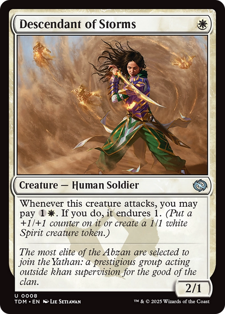 Descendant of Storms [Tarkir: Dragonstorm] | RetroPlay Games