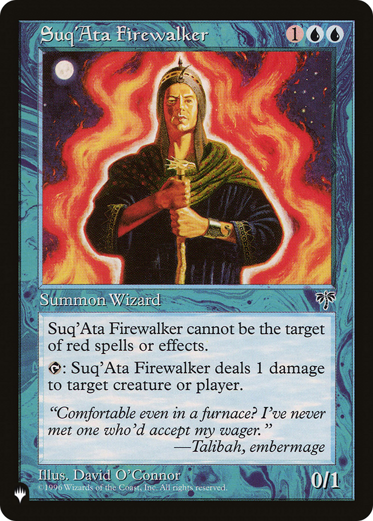 Suq'Ata Firewalker [The List Reprints] | RetroPlay Games