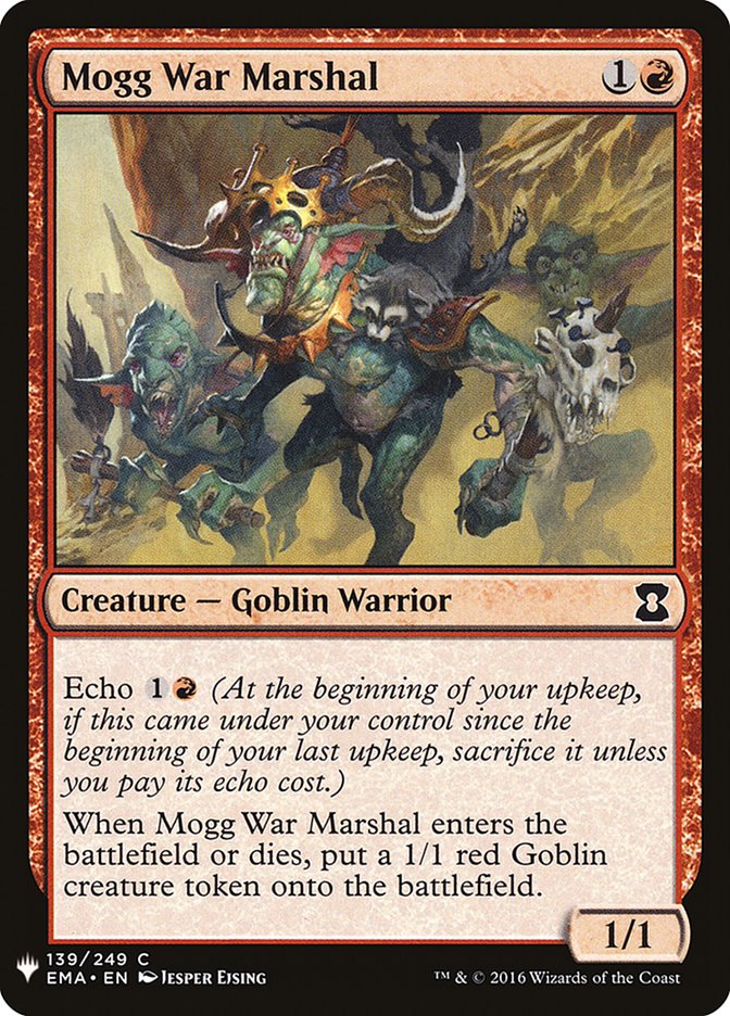 Mogg War Marshal [Mystery Booster] | RetroPlay Games