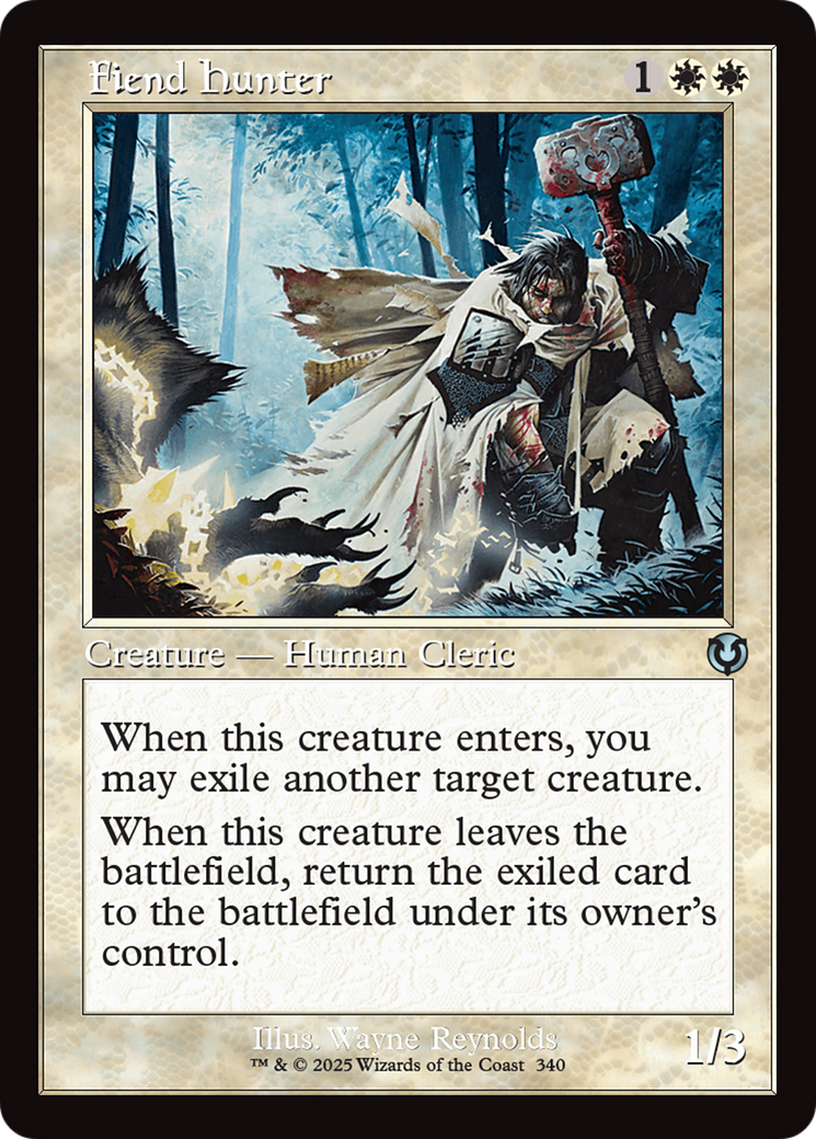 Fiend Hunter (Retro Frame) [Innistrad Remastered] | RetroPlay Games