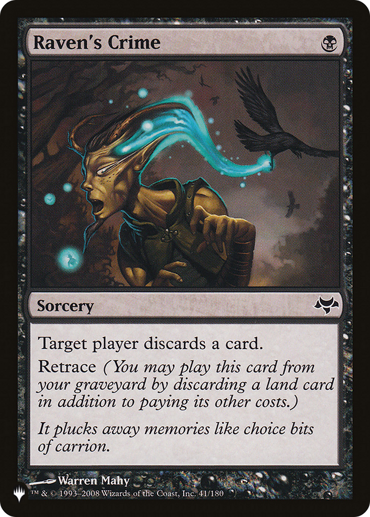 Raven's Crime [The List] | RetroPlay Games