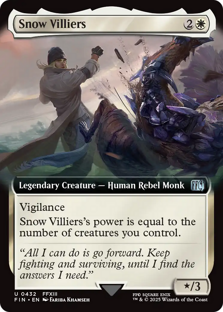 Snow Villiers (Extended Art) [FINAL FANTASY] | RetroPlay Games