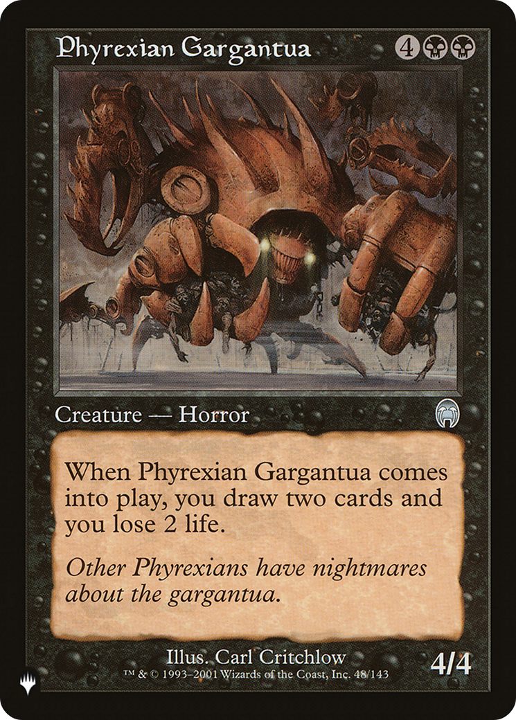 Phyrexian Gargantua [The List] | RetroPlay Games