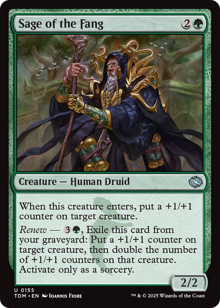 Sage of the Fang [Tarkir: Dragonstorm] | RetroPlay Games