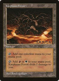 Karplusan Forest (Oversized) [Oversize Cards] | RetroPlay Games