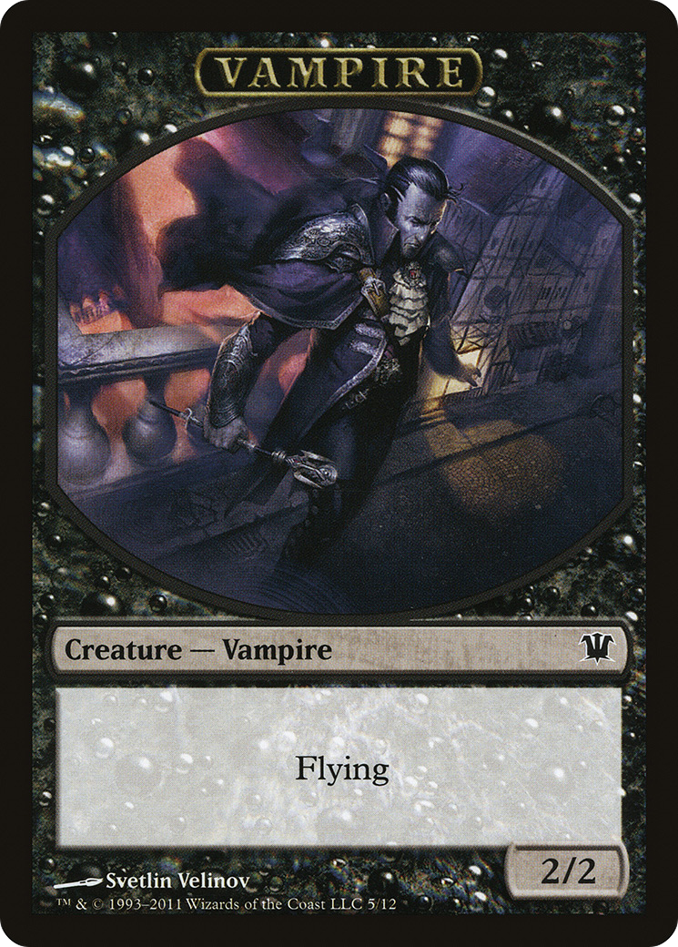 Blood // Vampire (0007) Double-Sided Token [Innistrad Remastered Tokens] | RetroPlay Games