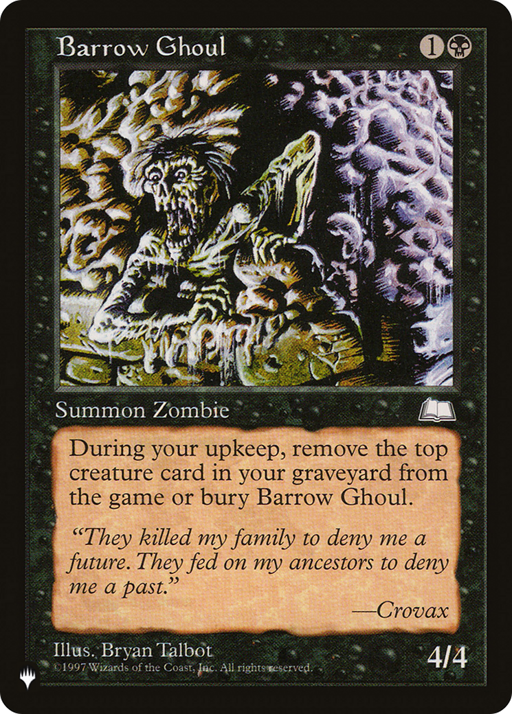 Barrow Ghoul [The List] | RetroPlay Games