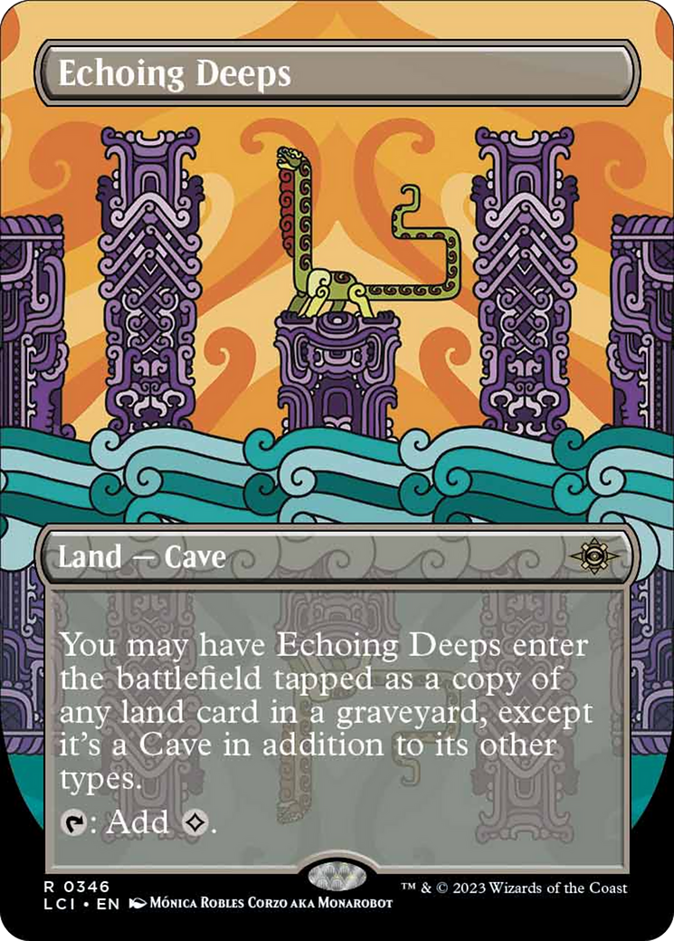 Echoing Deeps (Borderless) [The Lost Caverns of Ixalan] | RetroPlay Games