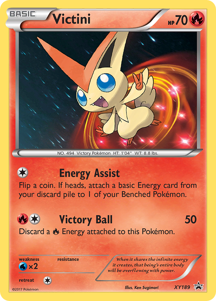 Victini (XY189) [XY: Black Star Promos] | RetroPlay Games