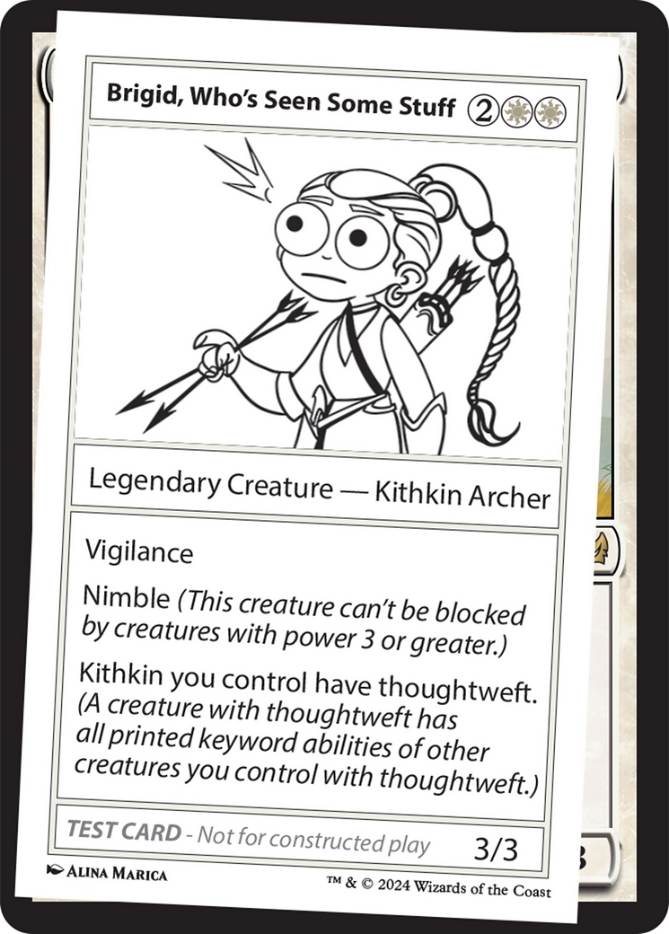 Brigid, Who's Seen Some Stuff [Mystery Booster 2 Playtest Cards] | RetroPlay Games