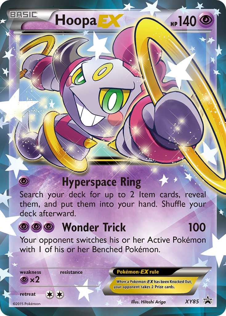 Hoopa EX (XY85) (Collection Promo) [XY: Black Star Promos] | RetroPlay Games