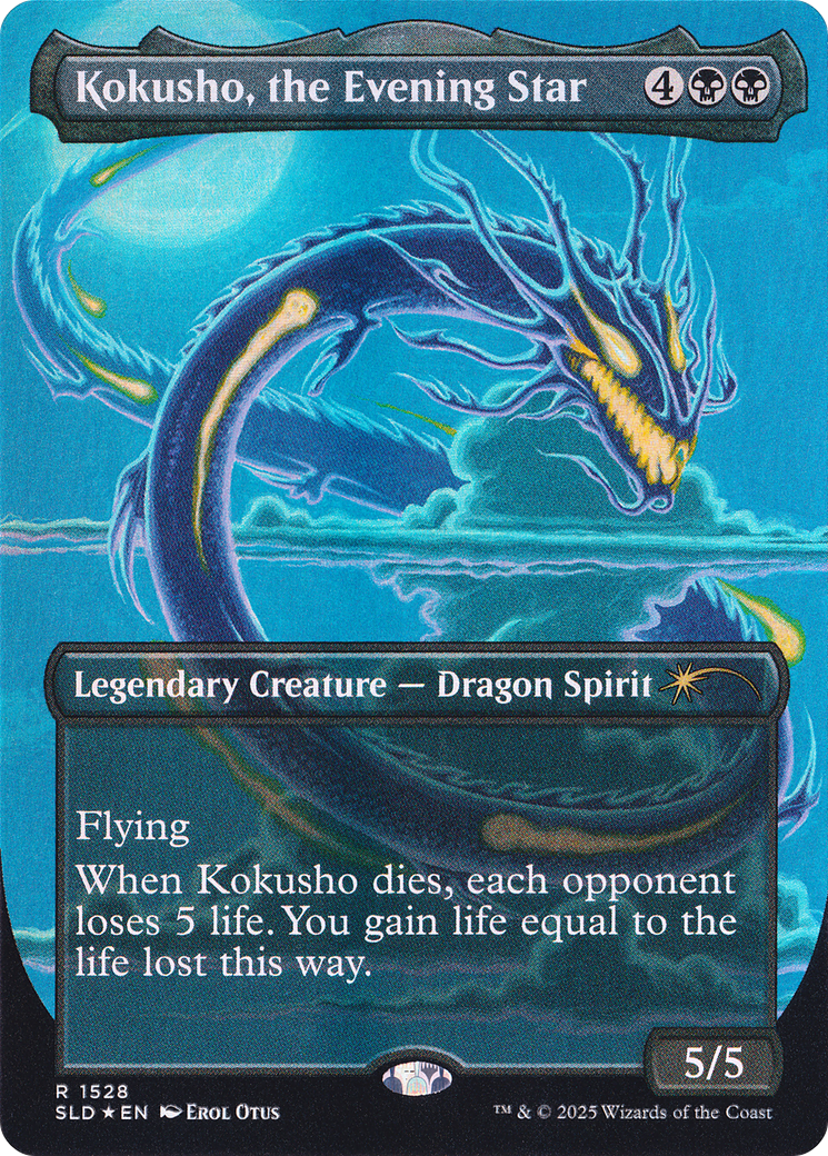 Kokusho, the Evening Star (Rainbow Foil) [Secret Lair Drop Series] | RetroPlay Games