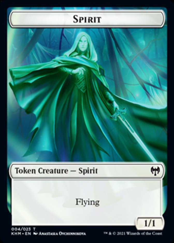 Spirit Token [Kaldheim Tokens] | RetroPlay Games