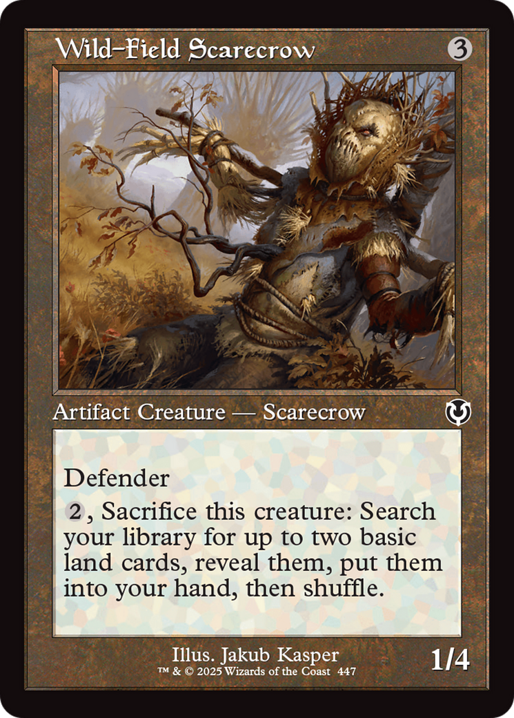 Wild-Field Scarecrow (Retro Frame) [Innistrad Remastered] | RetroPlay Games