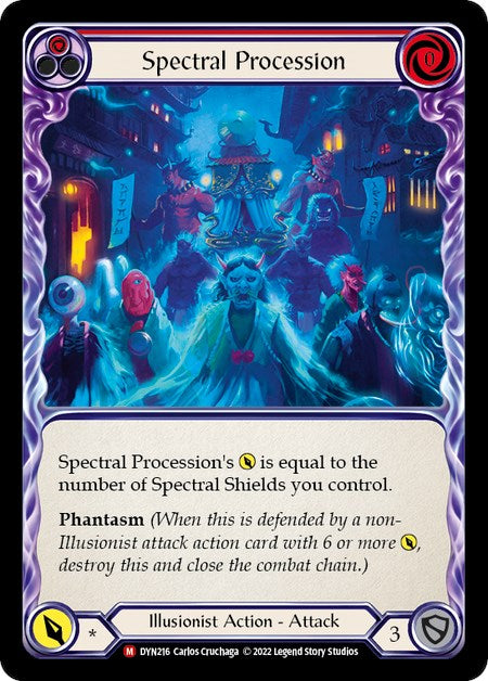 Spectral Procession [DYN216] (Dynasty)  Rainbow Foil | RetroPlay Games