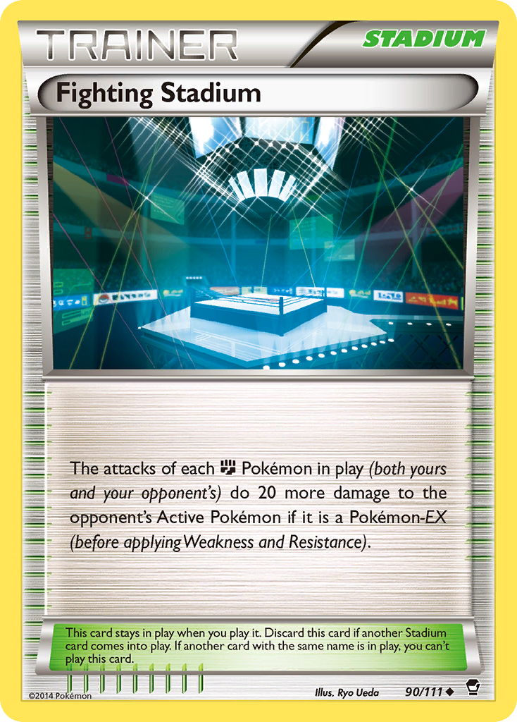 Fighting Stadium (90/111) [XY: Furious Fists] | RetroPlay Games