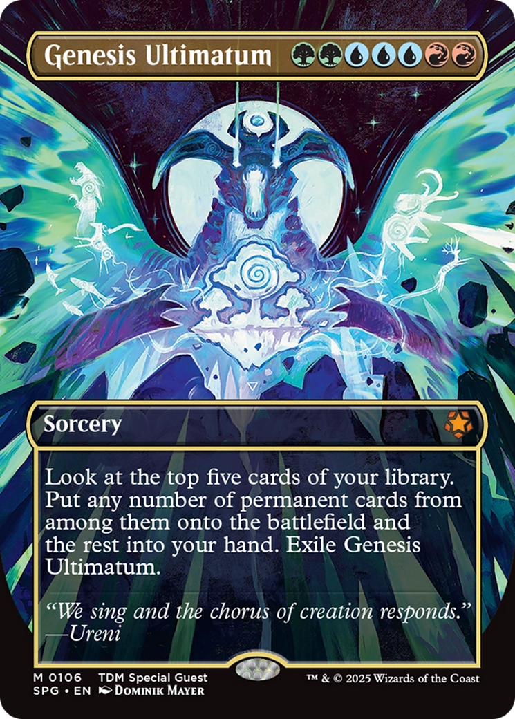 Genesis Ultimatum (Borderless) [Tarkir: Dragonstorm Special Guests] | RetroPlay Games