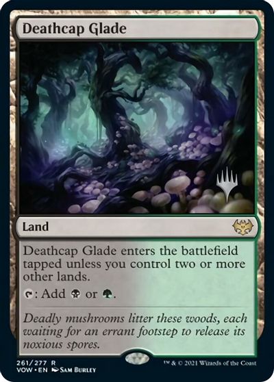 Deathcap Glade (Promo Pack) [Innistrad: Crimson Vow Promos] | RetroPlay Games