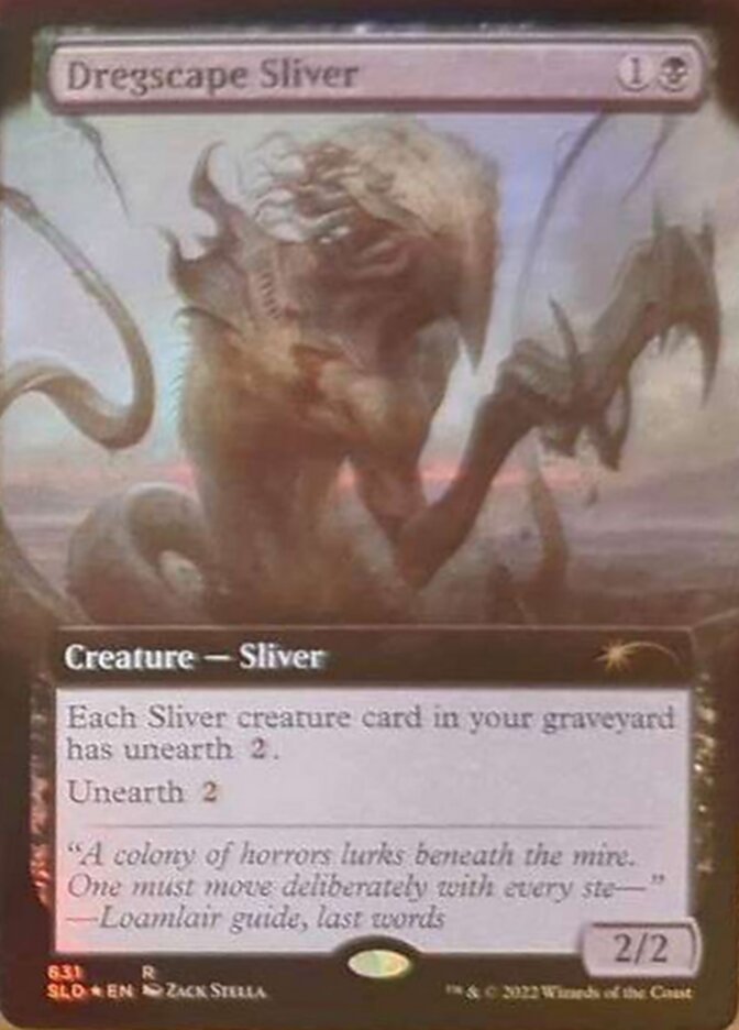 Dregscape Sliver (Extended Art) [Secret Lair Drop Promos] | RetroPlay Games