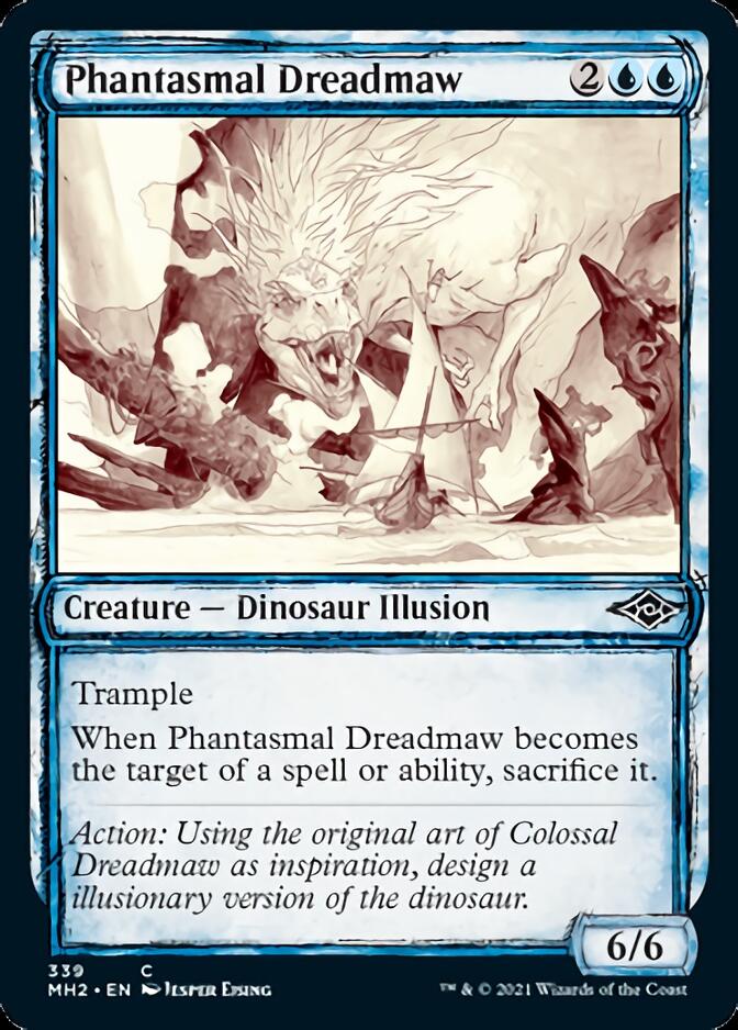 Phantasmal Dreadmaw (Sketch) [Modern Horizons 2] | RetroPlay Games