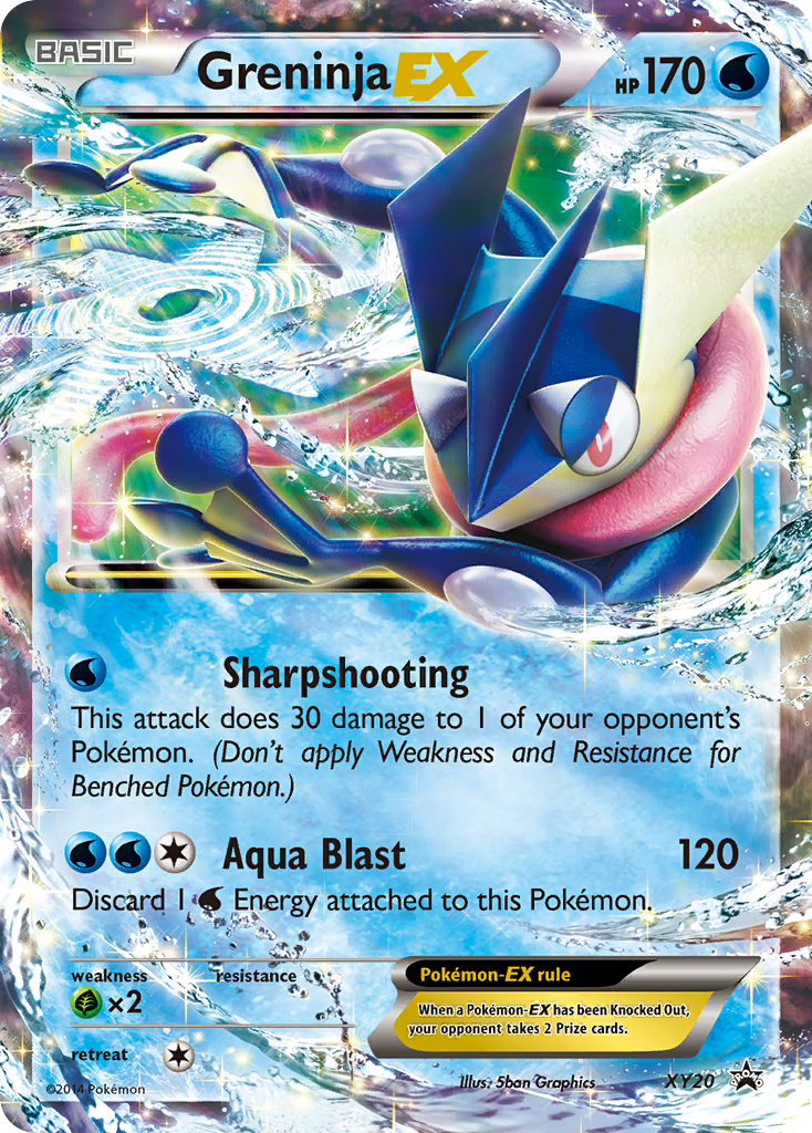 Greninja EX (XY20) [XY: Black Star Promos] | RetroPlay Games