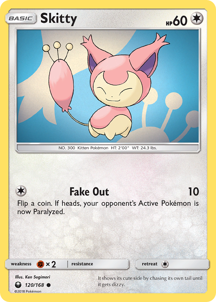 Skitty (120/168) [Sun & Moon: Celestial Storm] | RetroPlay Games