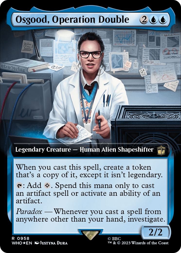 Osgood, Operation Double (Extended Art) (Surge Foil) [Doctor Who] | RetroPlay Games