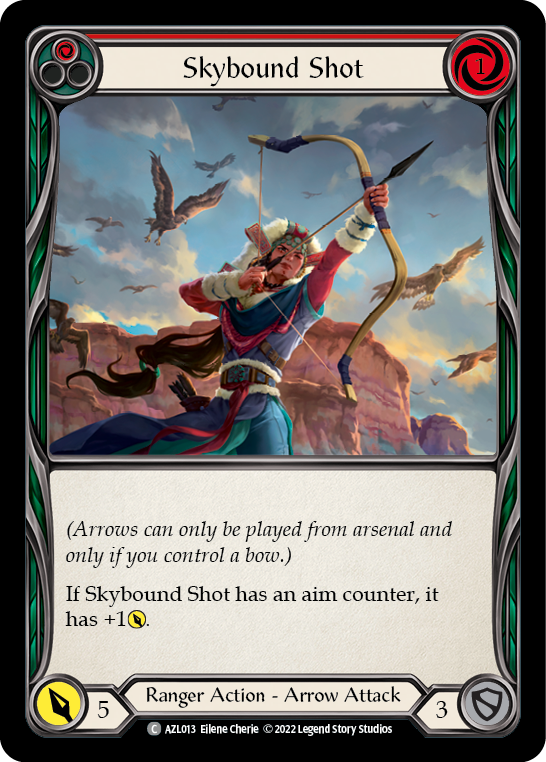 Skybound Shot (Red) [AZL013] (Outsiders Azalea Blitz Deck) | RetroPlay Games