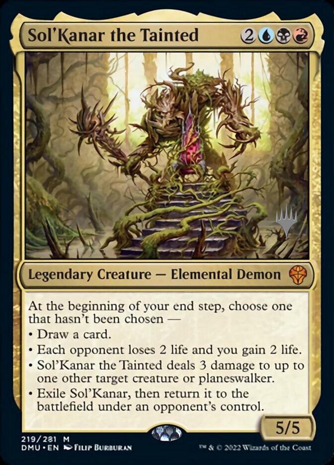 Sol'Kanar the Tainted (Promo Pack) [Dominaria United Promos] | RetroPlay Games