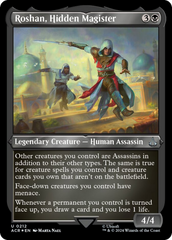 Roshan, Hidden Magister (Foil Etched) [Assassin's Creed] | RetroPlay Games