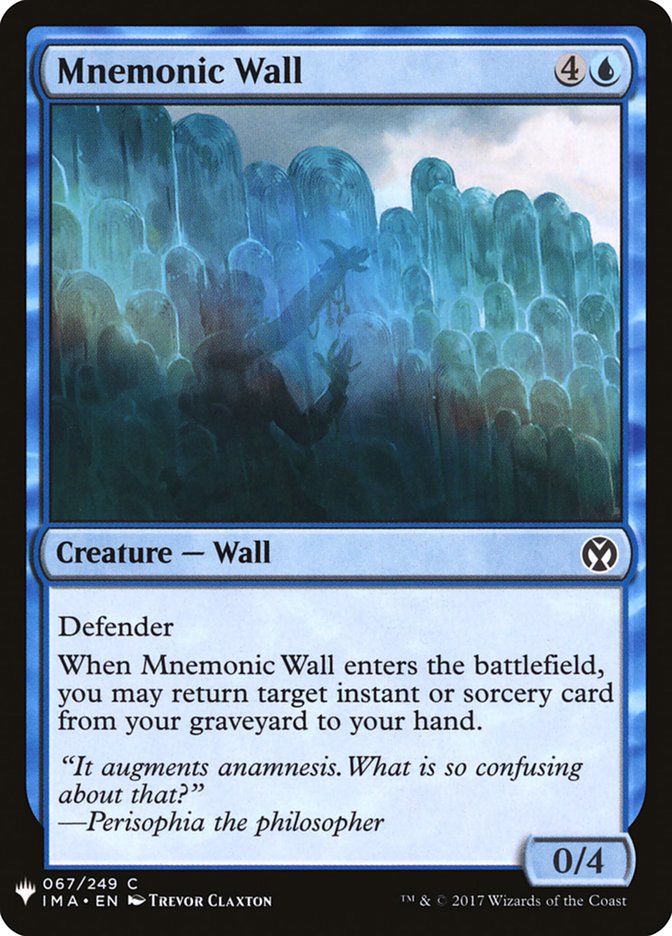 Mnemonic Wall [Mystery Booster] | RetroPlay Games