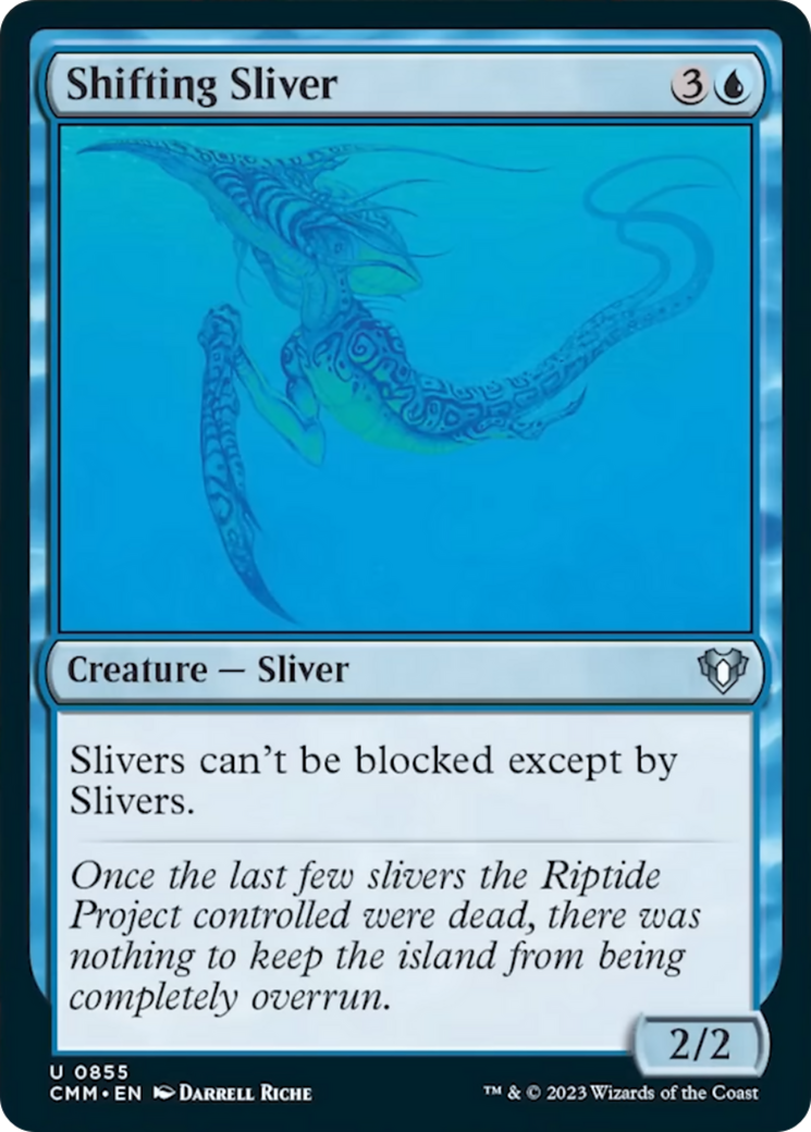 Shifting Sliver [Commander Masters] | RetroPlay Games