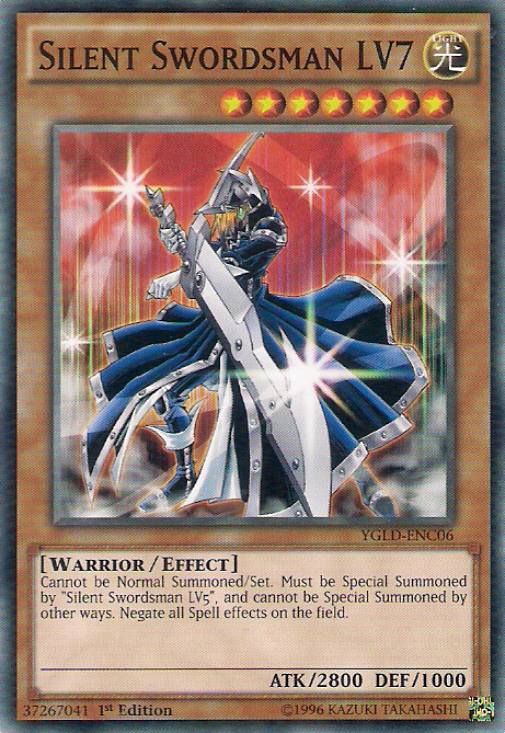 Silent Swordsman LV7 [YGLD-ENC06] Common | RetroPlay Games