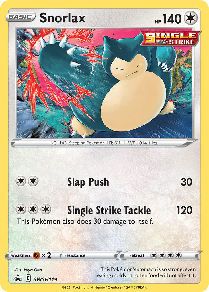 Snorlax (SWSH119) [Sword & Shield: Black Star Promos] | RetroPlay Games