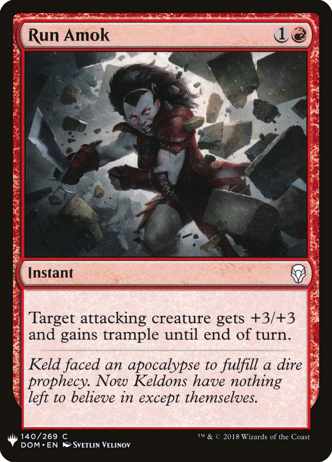 Run Amok [Mystery Booster] | RetroPlay Games