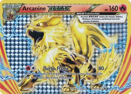 Arcanine BREAK (XY180) (Jumbo Card) [XY: Black Star Promos] | RetroPlay Games