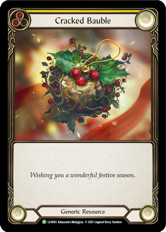 Cracked Bauble (Holiday 2021) [LGS083] (Promo)  Cold Foil | RetroPlay Games