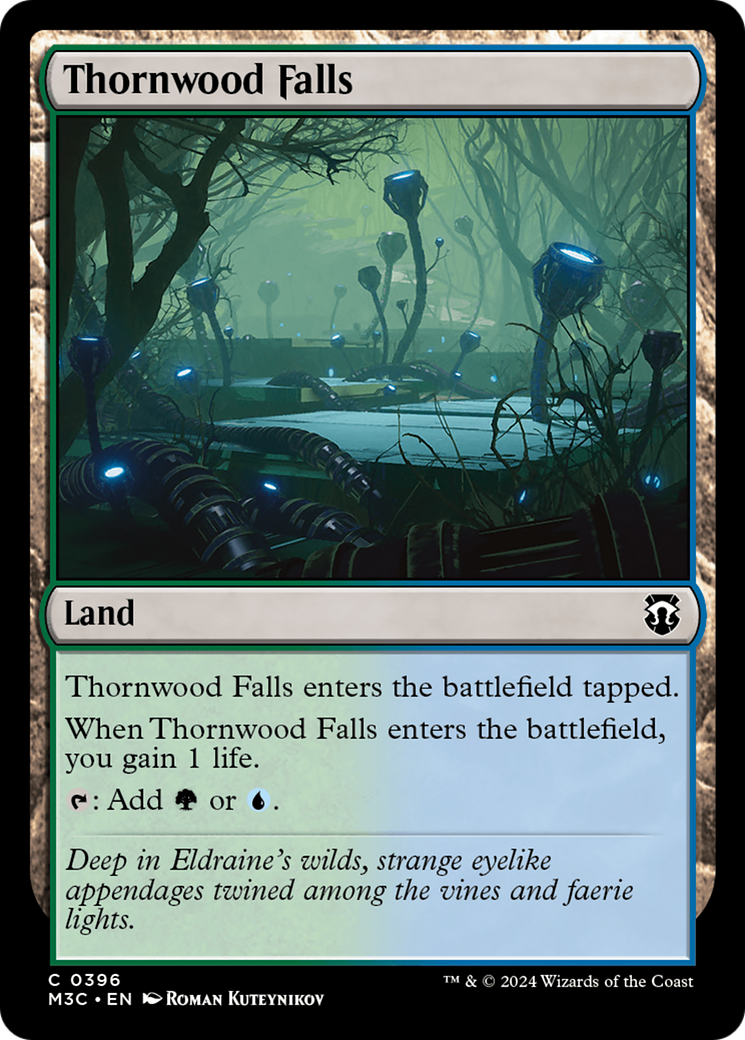 Thornwood Falls (Ripple Foil) [Modern Horizons 3 Commander] | RetroPlay Games