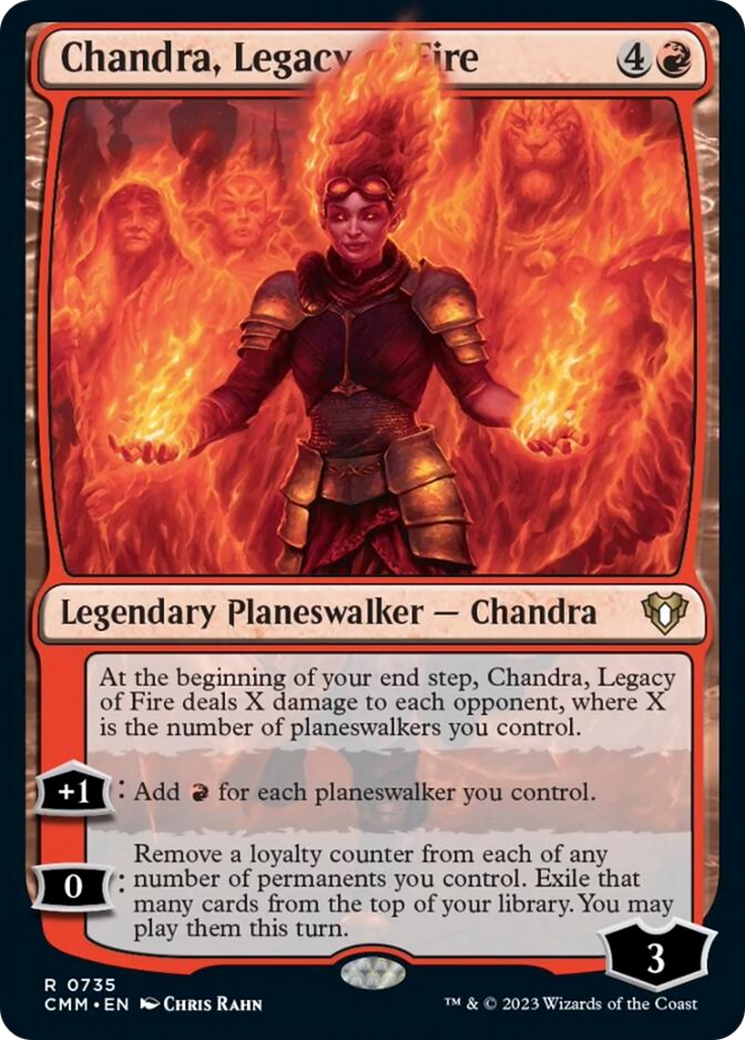 Chandra, Legacy of Fire [Commander Masters] | RetroPlay Games